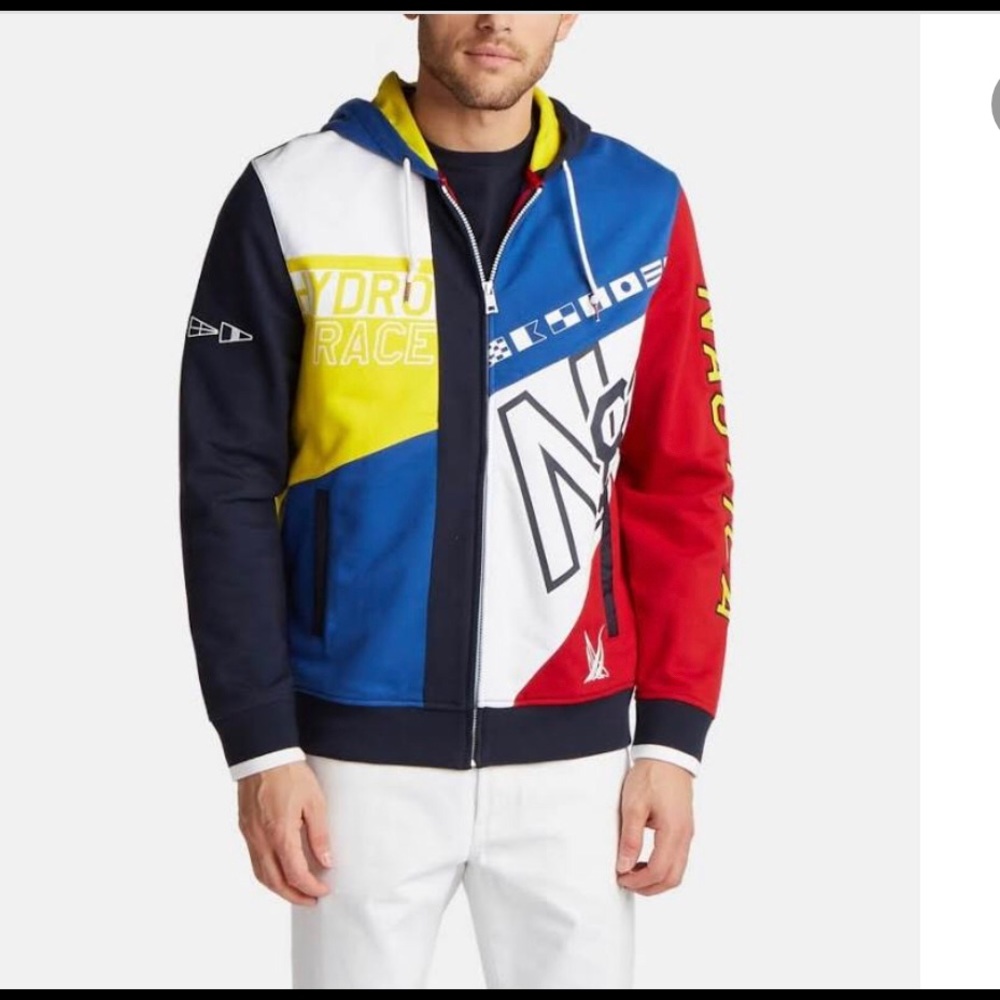 NWT Nautica Men's Artist Full-Zip Hoodie